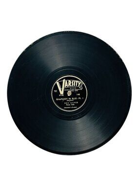 Eric Silver Rhapsody In Blue Pt 1 & 2 10 Inch 78 RPM Varsity 148